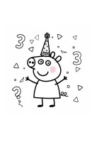 Peppa Pig kleurplaat 52